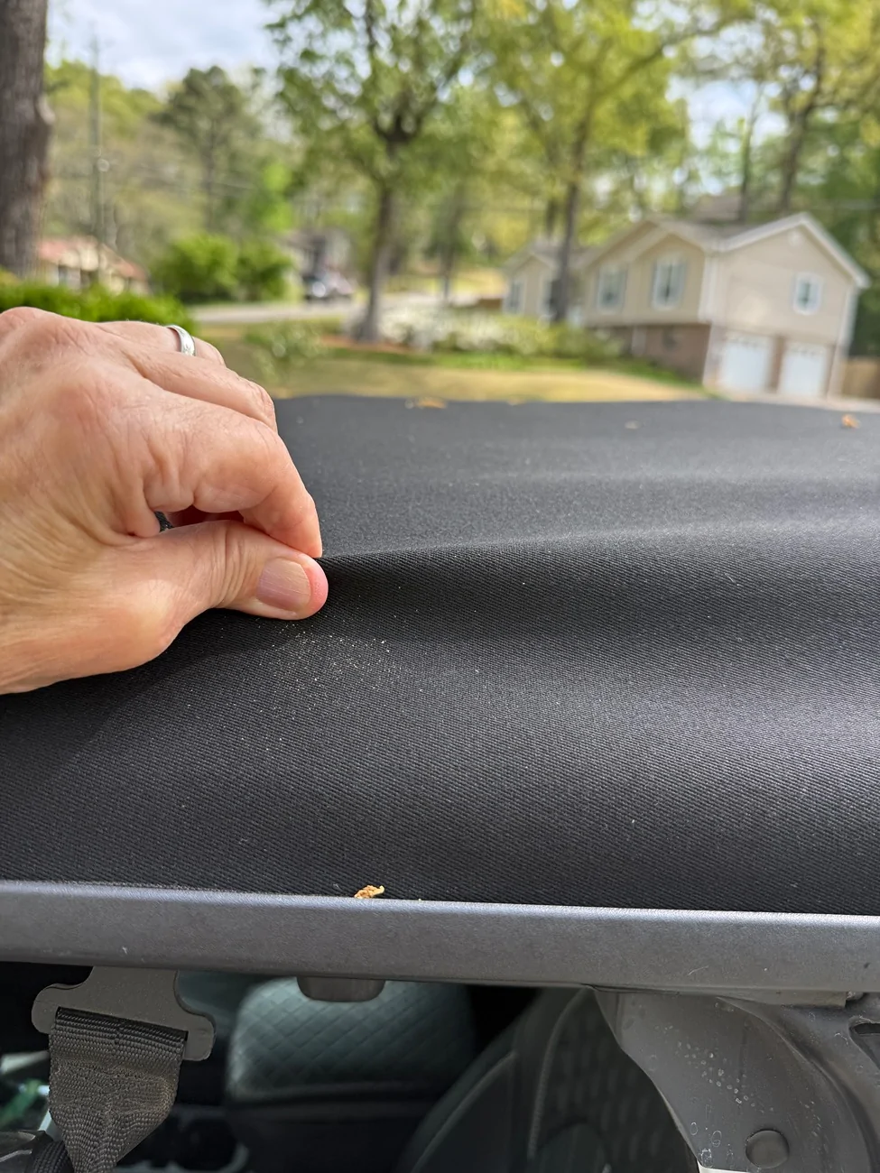 Jeep Wrangler JL Twill soft top loose IMG_3881