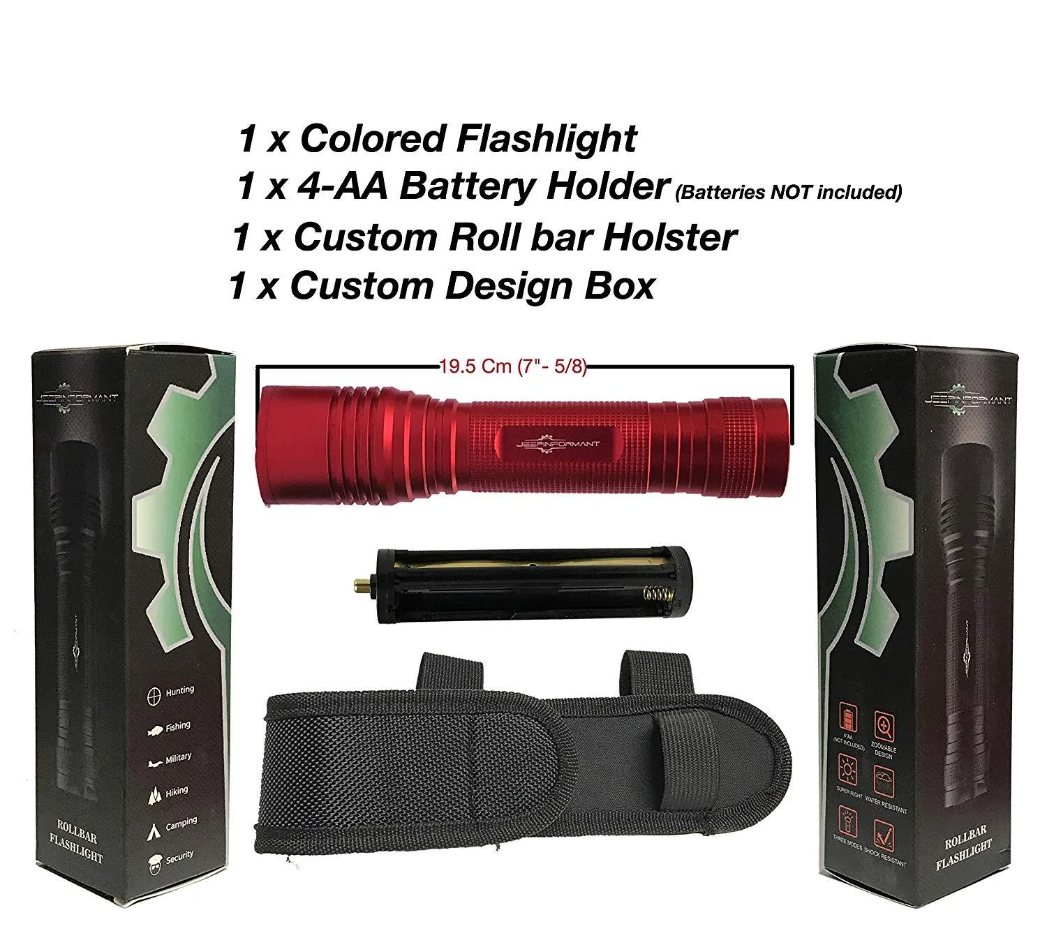 Jeep Wrangler JL Obsessed with red... 100s of red accessories, red parts, red upgrades, red mods & more! redflashlight