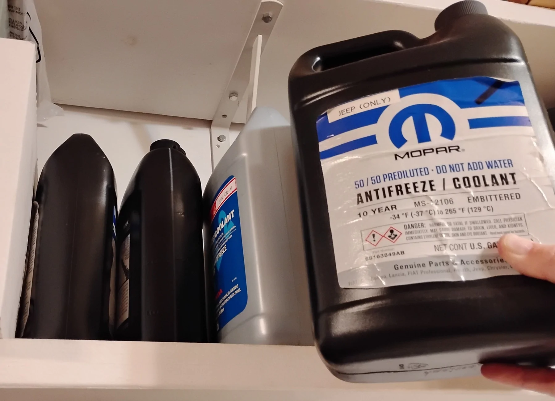 Jeep Wrangler JL Correct Mopar Coolant IMG_20260411_234056682