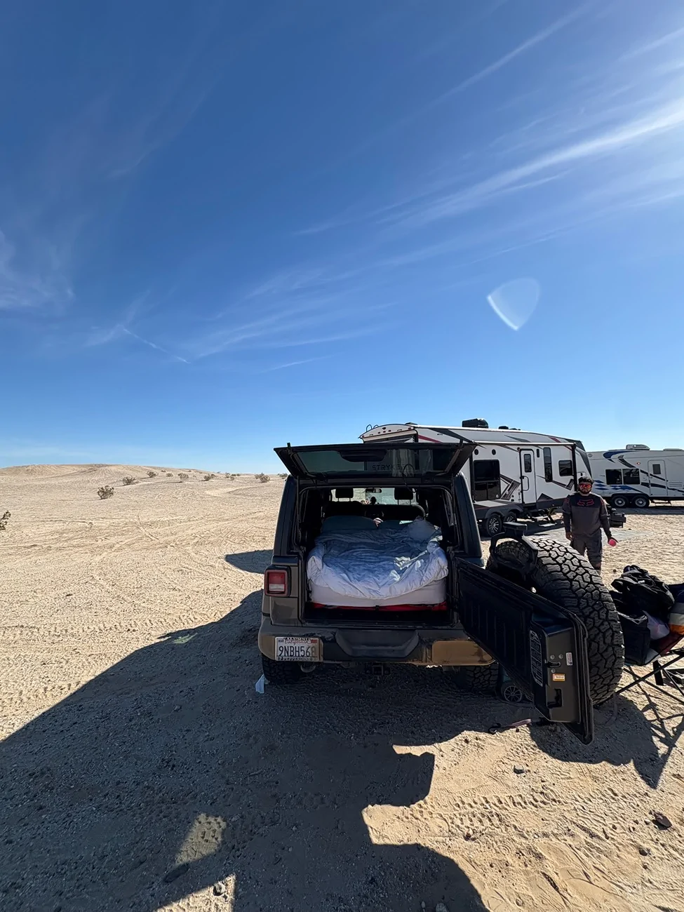 Jeep Wrangler JL Lil Sports guide from Marketplace Mojave to a Raptor hunting journey IMG_2477
