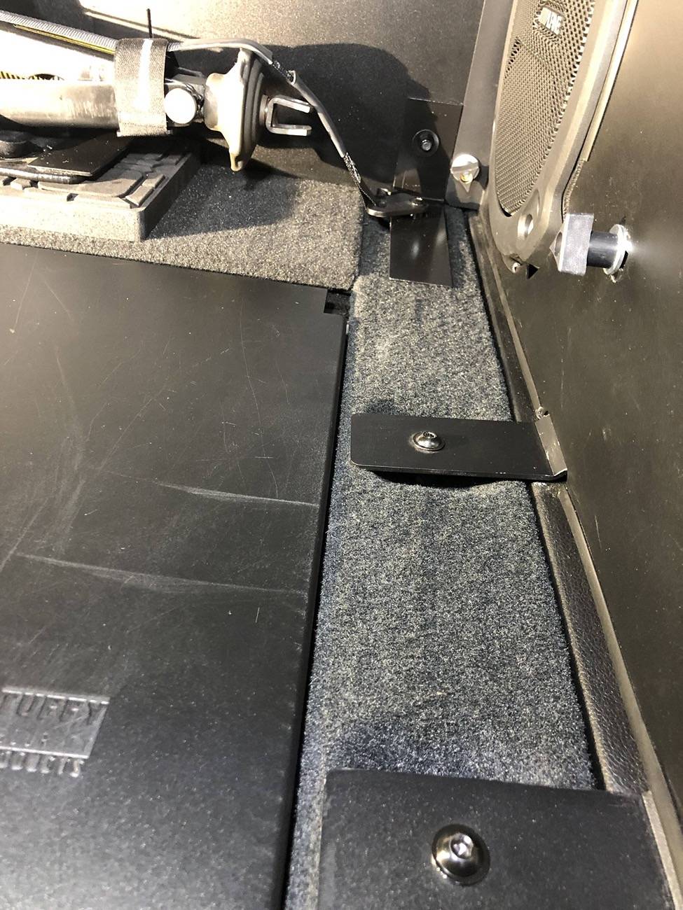 Jeep Wrangler JL Rear storage security options IMG_0629