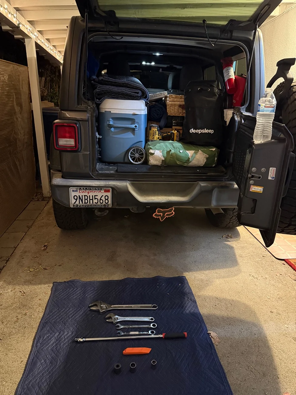 Jeep Wrangler JL Lil Sports guide from Marketplace Mojave to a Raptor hunting journey IMG_2592