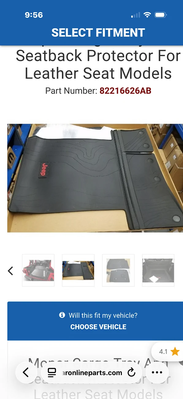 Jeep Wrangler JL 2024 JLU Rubicon X cargo mat ideas IMG_6360