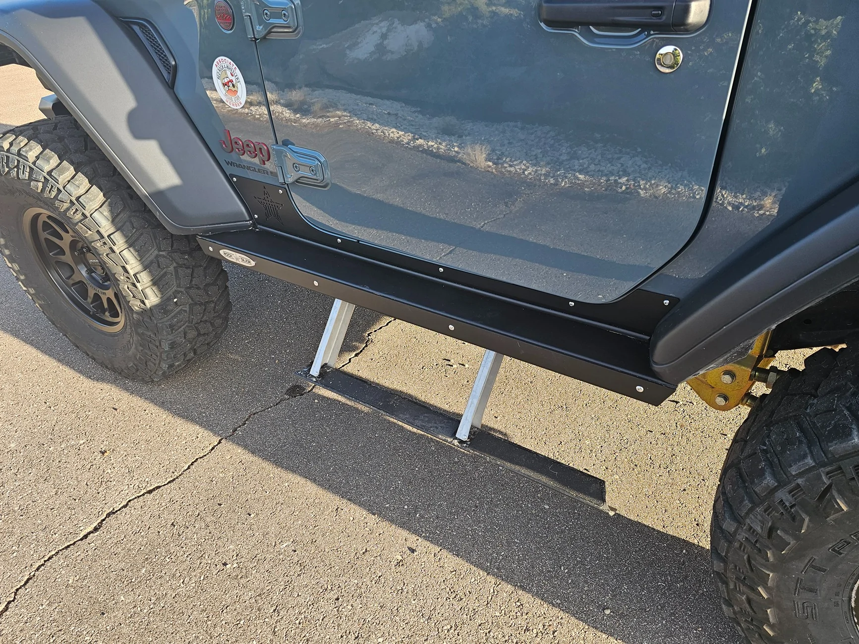 Jeep Wrangler JL JL 2dr side steps 2-door Step Sliders 1