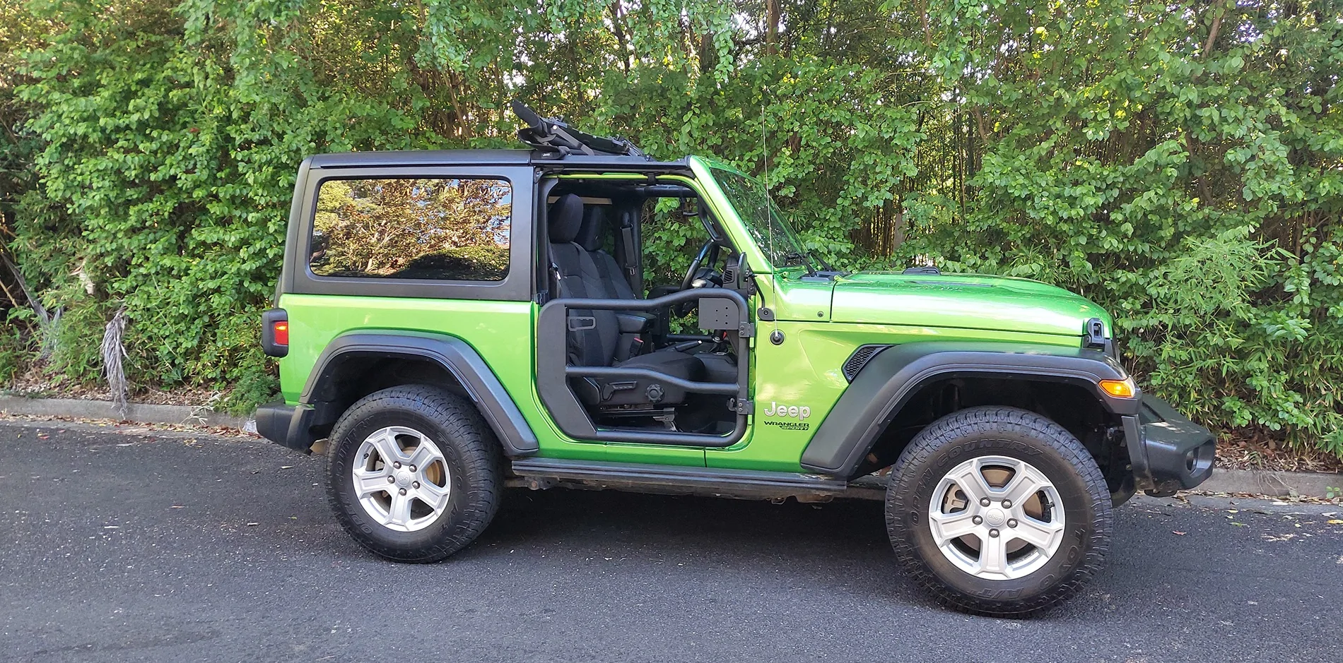 Jeep Wrangler JL It's tube doors time again! Anyone else? 20260415_135055