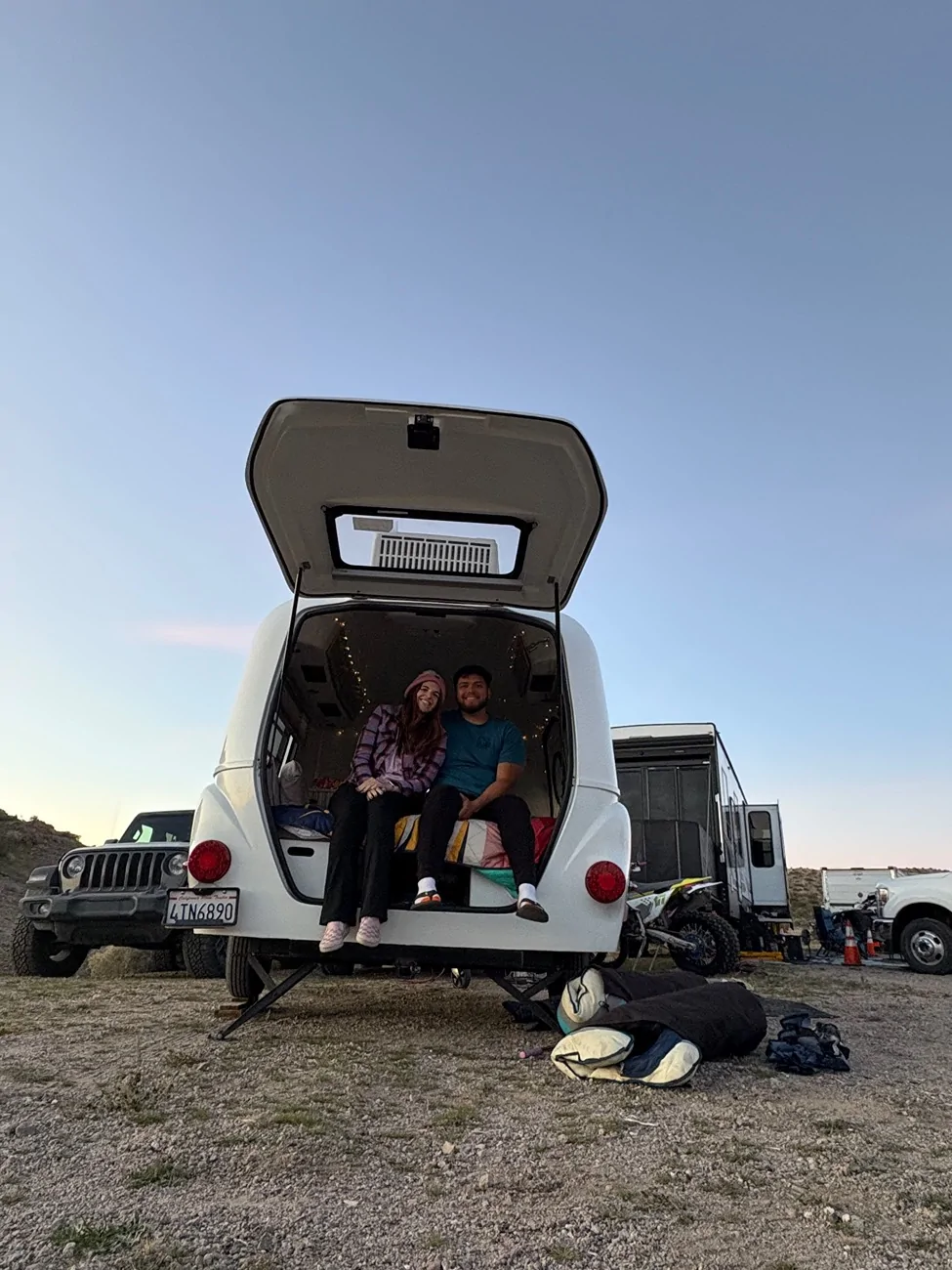 Jeep Wrangler JL Lil Sports guide from Marketplace Mojave to a Raptor hunting journey IMG_2672