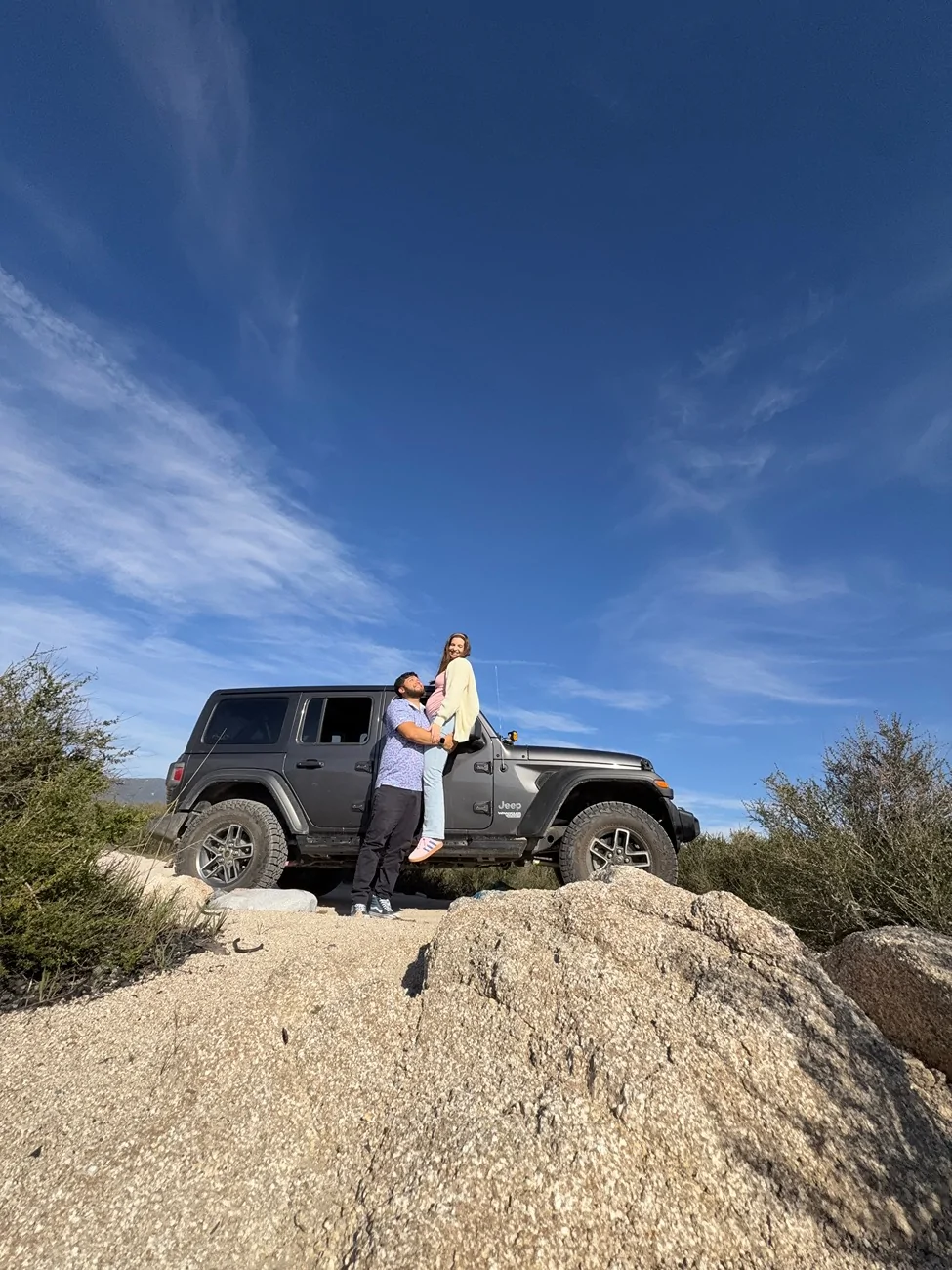 Jeep Wrangler JL Lil Sports guide from Marketplace Mojave to a Raptor hunting journey IMG_3182