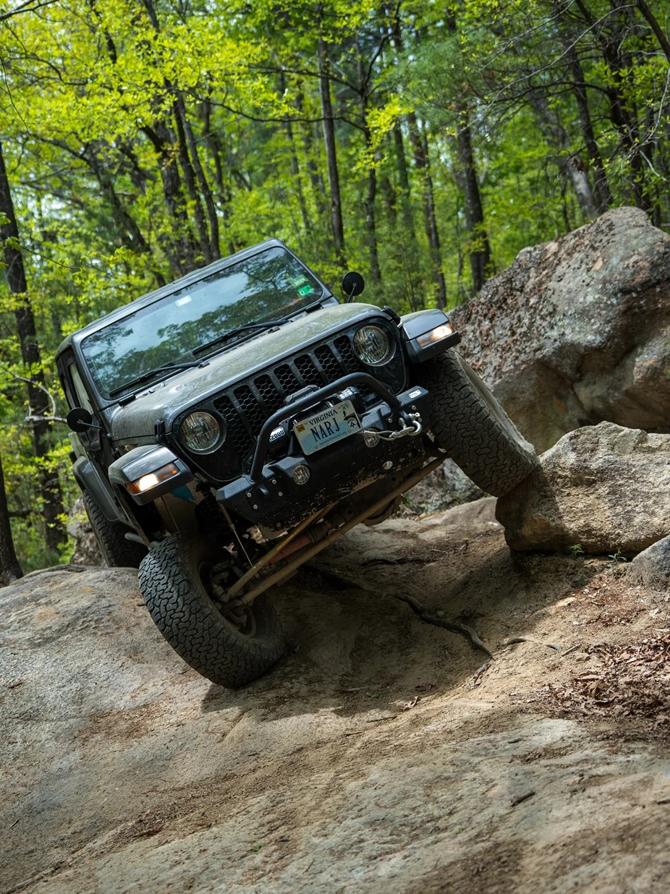 Jeep Wrangler JL New TN & NC BOH Trails DSC04967