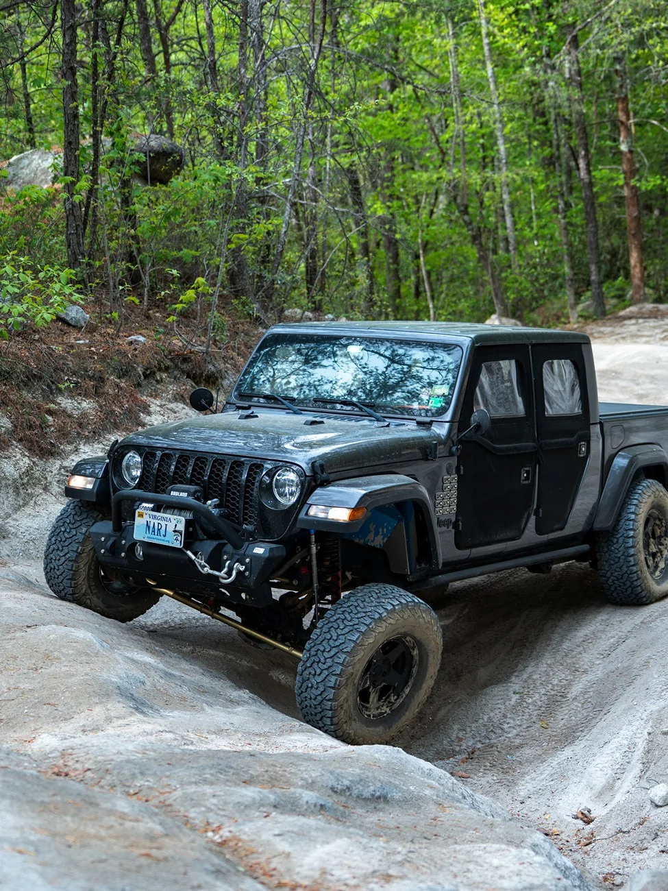 Jeep Wrangler JL New TN & NC BOH Trails DSC04743