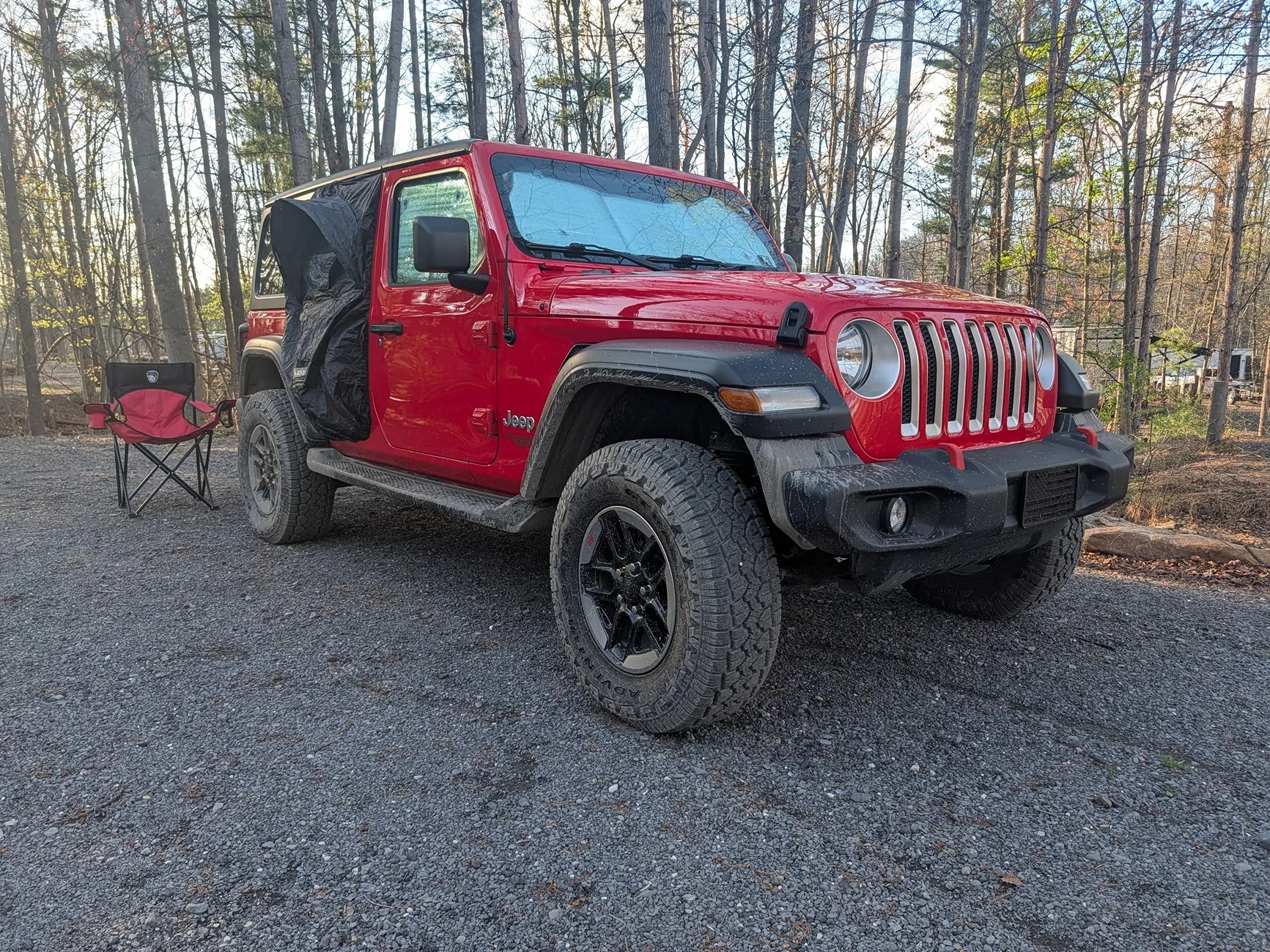 Jeep Wrangler JL 2018 JLU Sport S - Fireball - A Mild Weekend Warrior build PXL_20260417_221019163