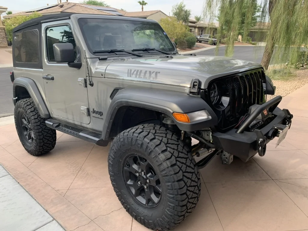 Jeep Wrangler JL JL 2dr side steps LOD3