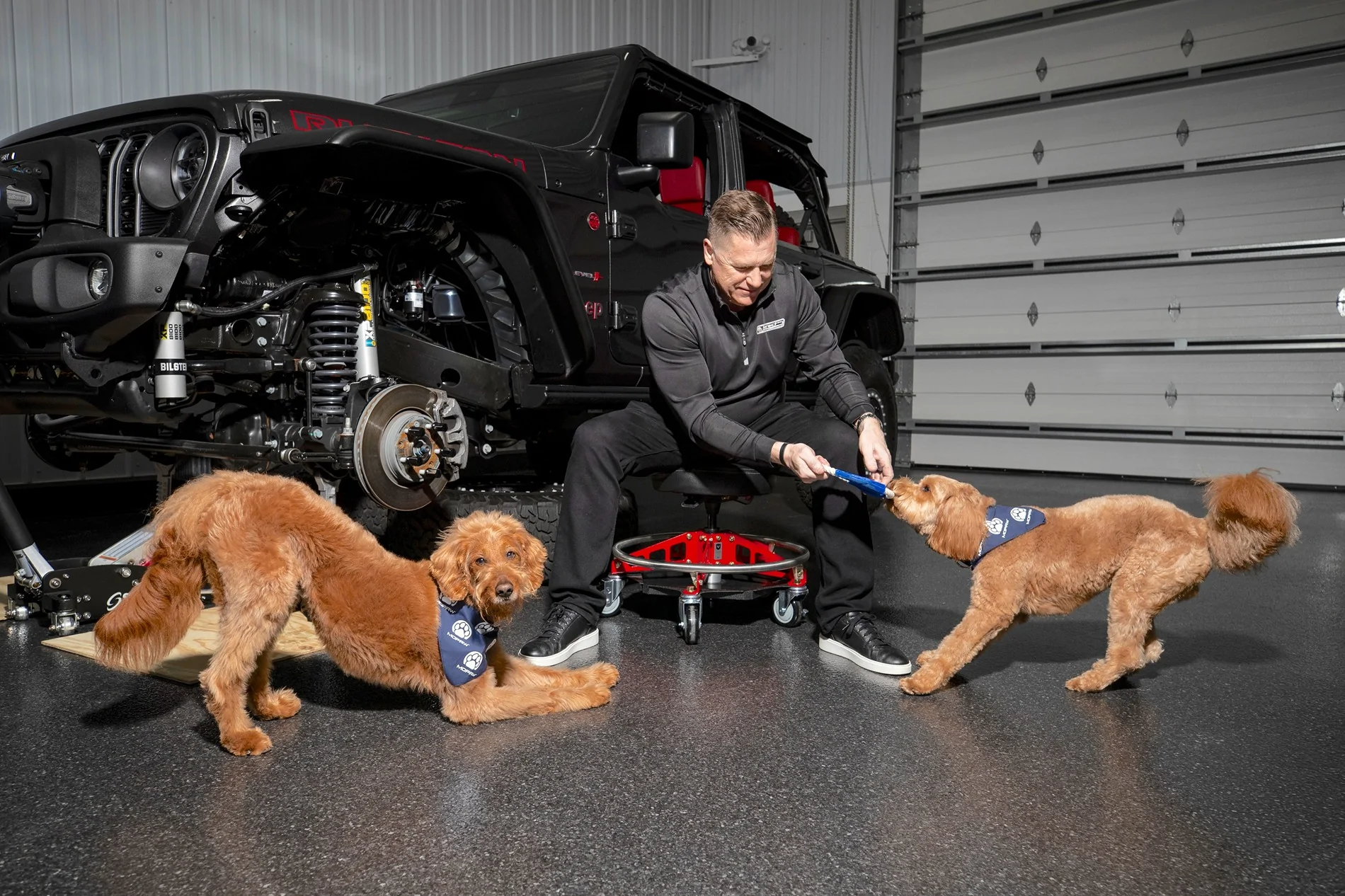 Jeep Gladiator Mopar announces Mopaw, new line of travel and vehicle‑related pet accessories {filename}