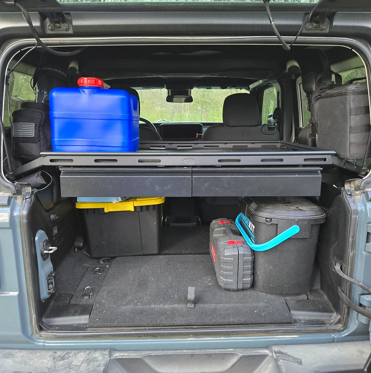Jeep Wrangler JL Show us your Jeep's rear storage setups 20260423_084127
