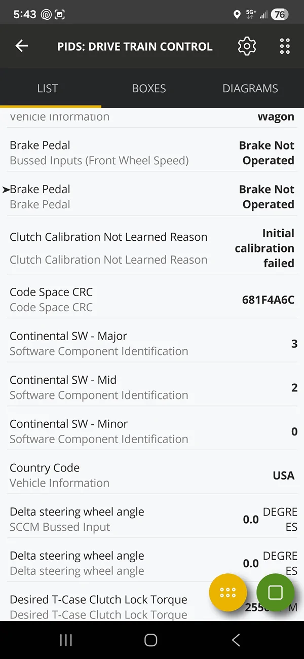 Jeep Wrangler JL Jscan - Clutch Calibration Not Learned Reason Screenshot_20260426_054332