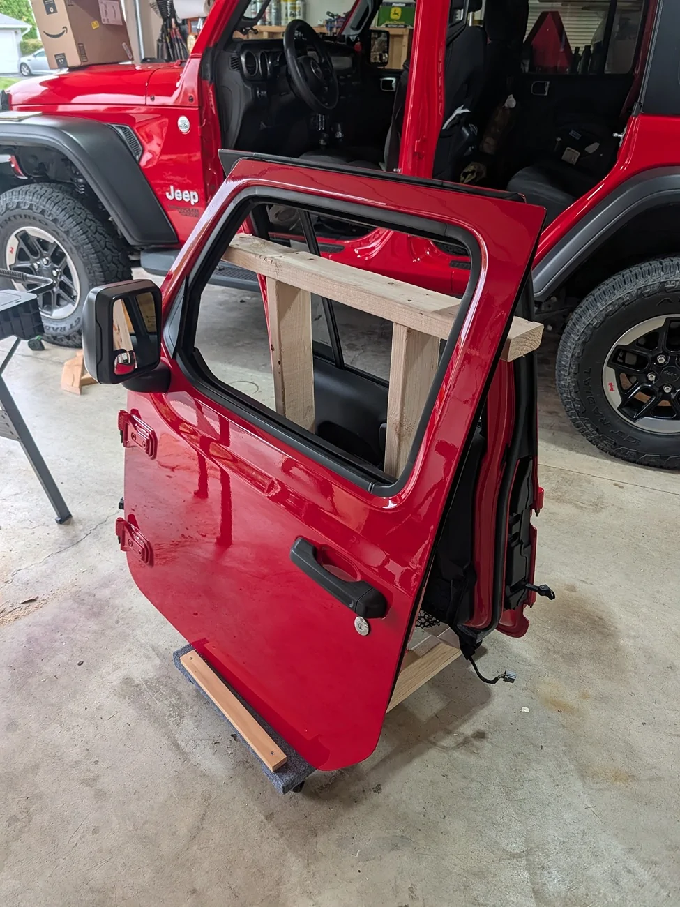 Jeep Wrangler JL DIY Jeep Door Cart (with Build Instructions) 3256