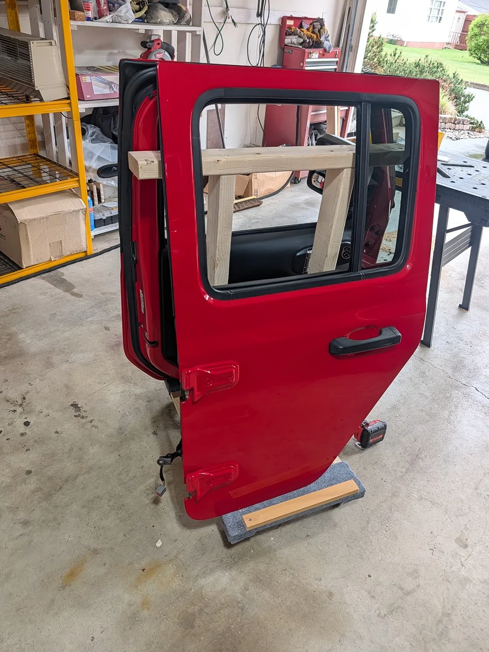 Jeep Wrangler JL DIY Jeep Door Cart (with Build Instructions) 3257
