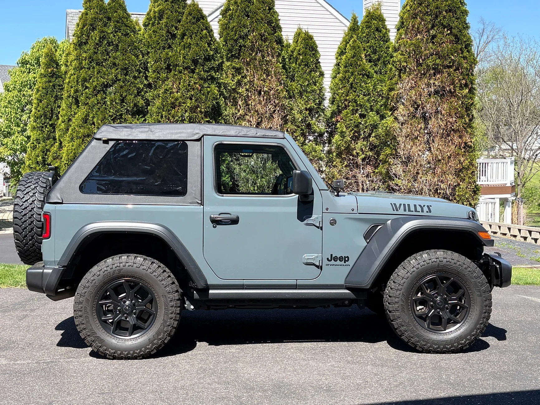 Jeep Wrangler JL Bestop Trektop Glide slantback installed ! IMG_8029
