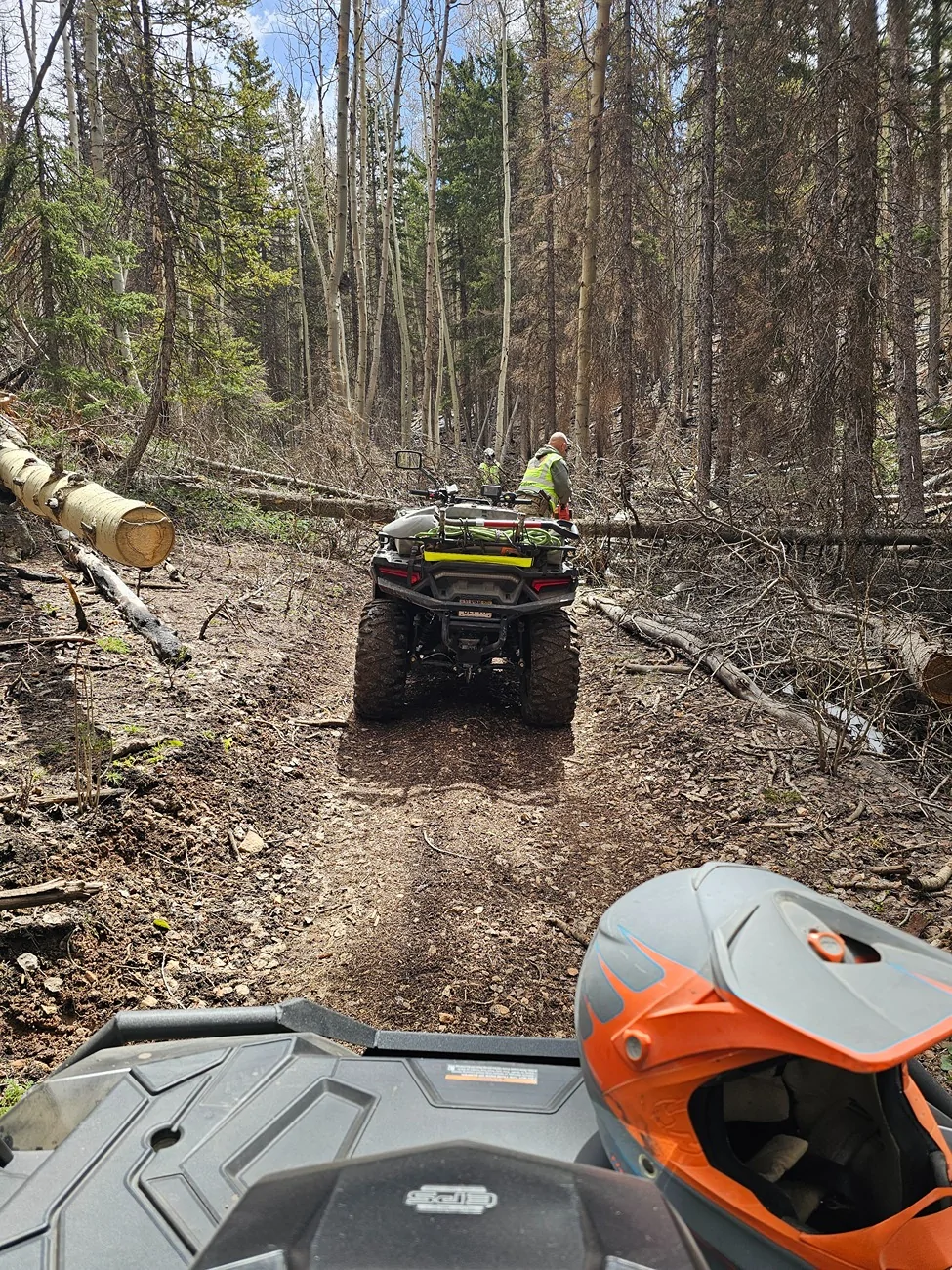 Jeep Wrangler JL Towing SxS?? ATV ride.  Trail 68