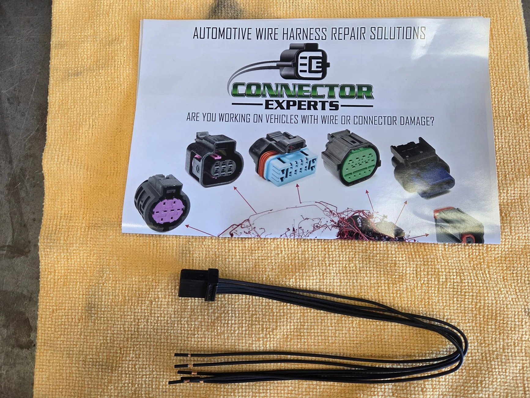 Jeep Wrangler JL Start Button Wiring Harness Butchery 20260502_094927