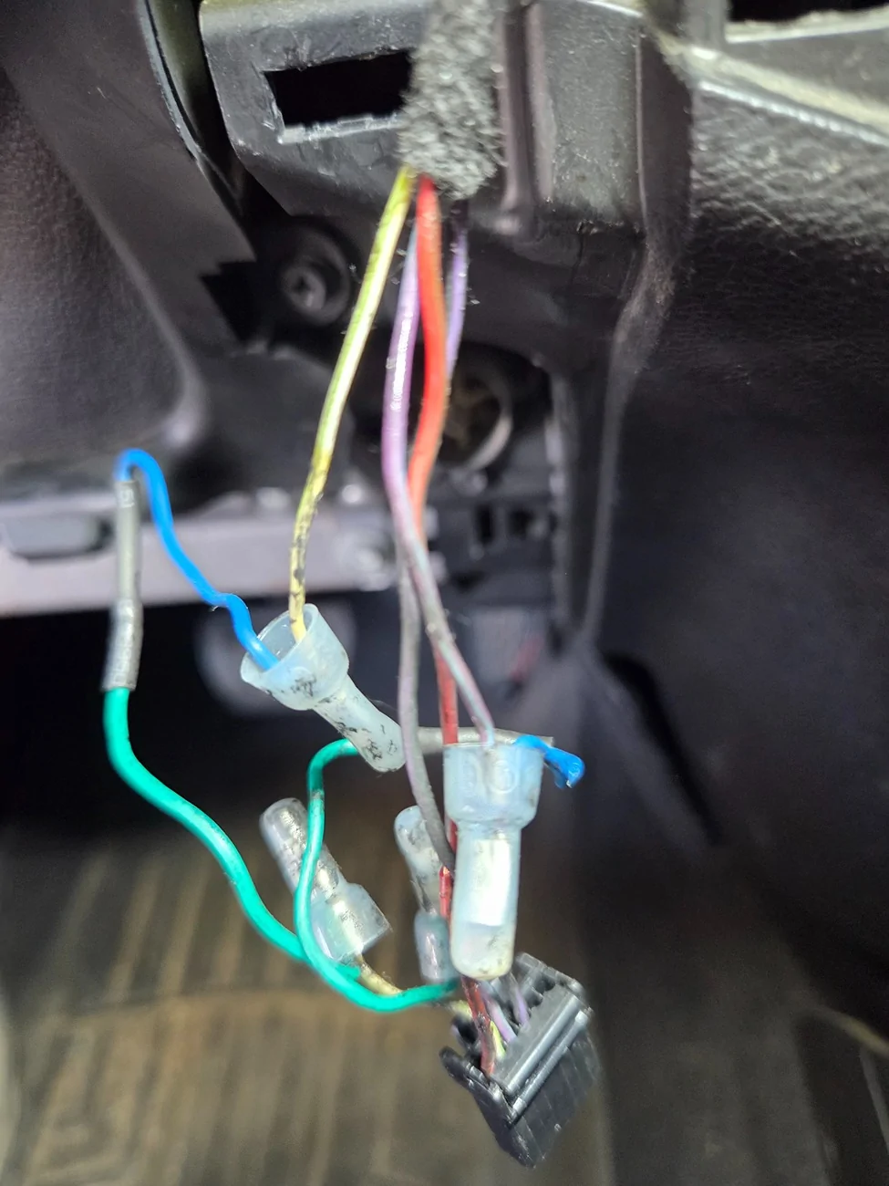 Jeep Wrangler JL Start Button Wiring Harness Butchery 20260502_095341