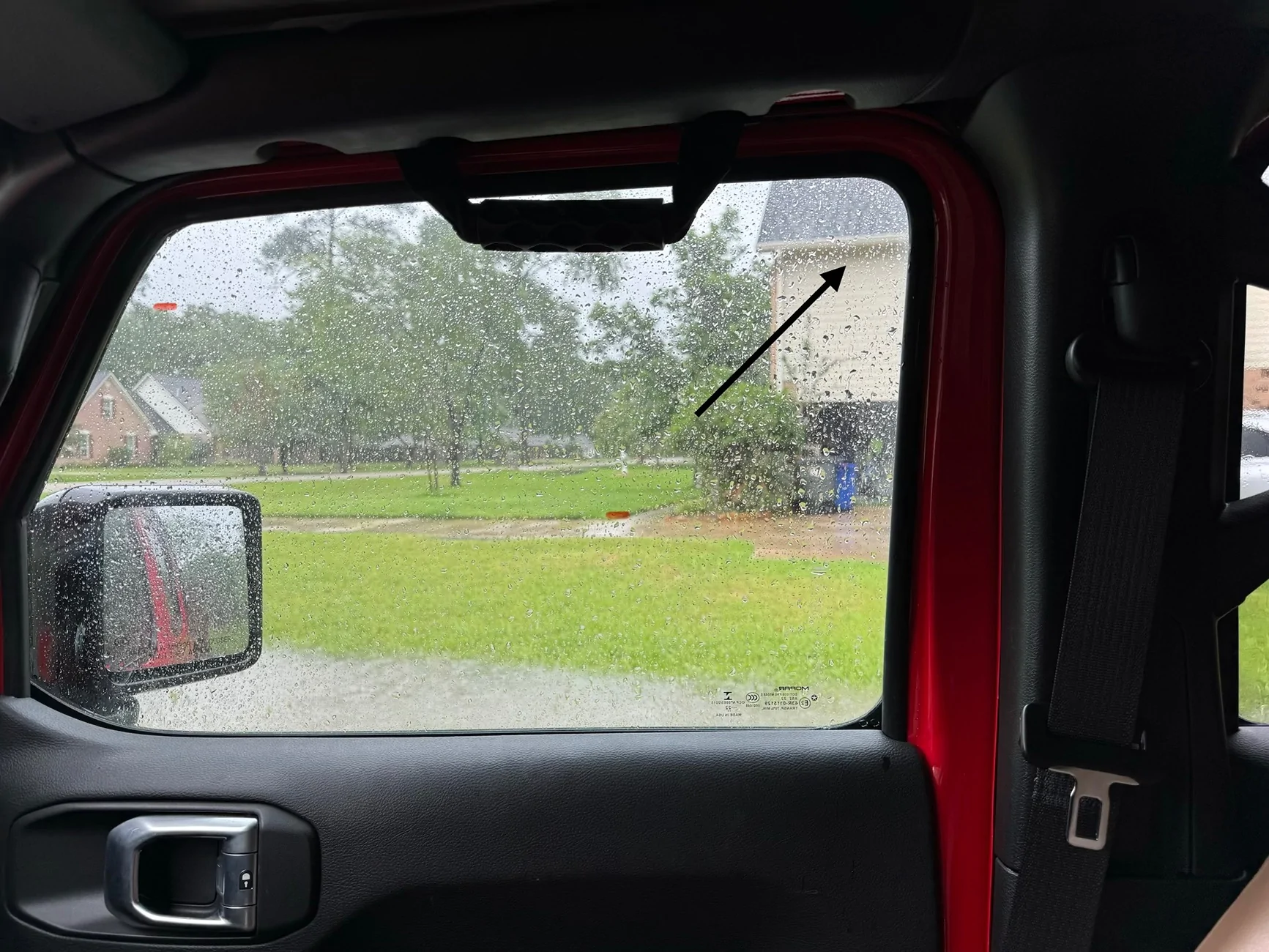 Jeep Wrangler JL Jeep leak front doors IMG_3246