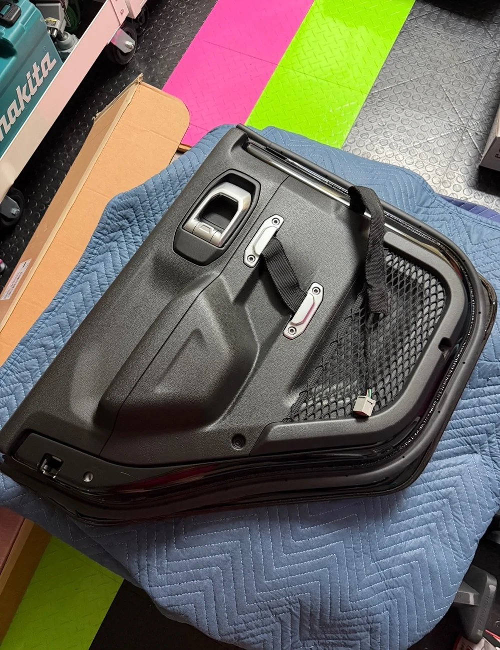 Jeep Wrangler JL Mopar Rear Half Doors - Black IMG_8636