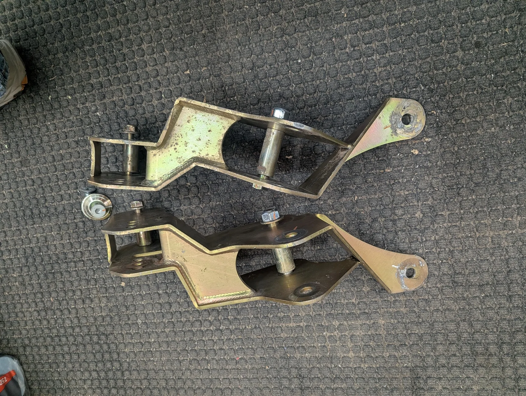 Jeep Wrangler JL Metalcloak front geometry correction brackets PXL_20260403_200706586