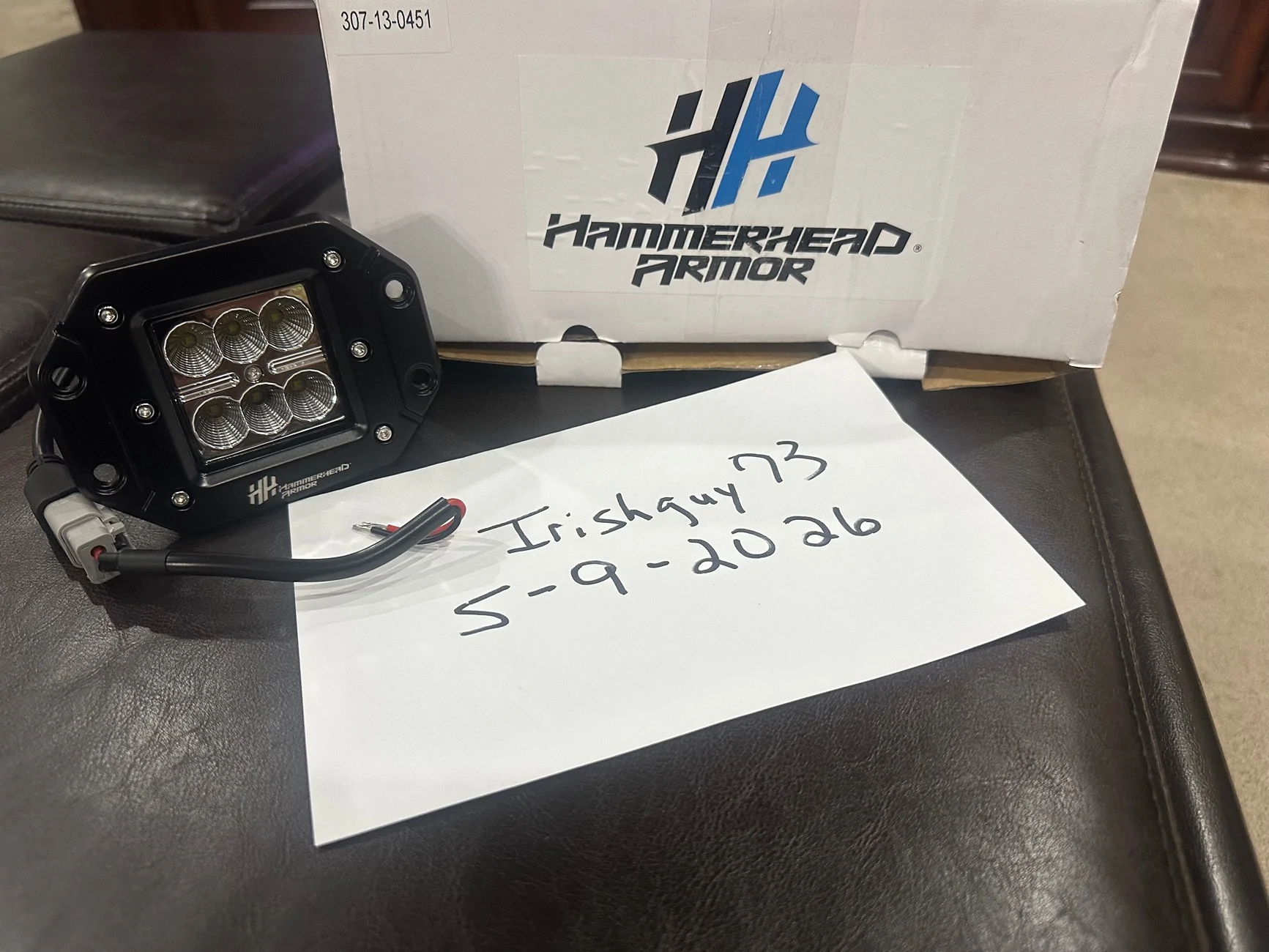 Jeep Wrangler JL Hammerhead Armor Zilla flush mount 3” cube led lights IMG_3688