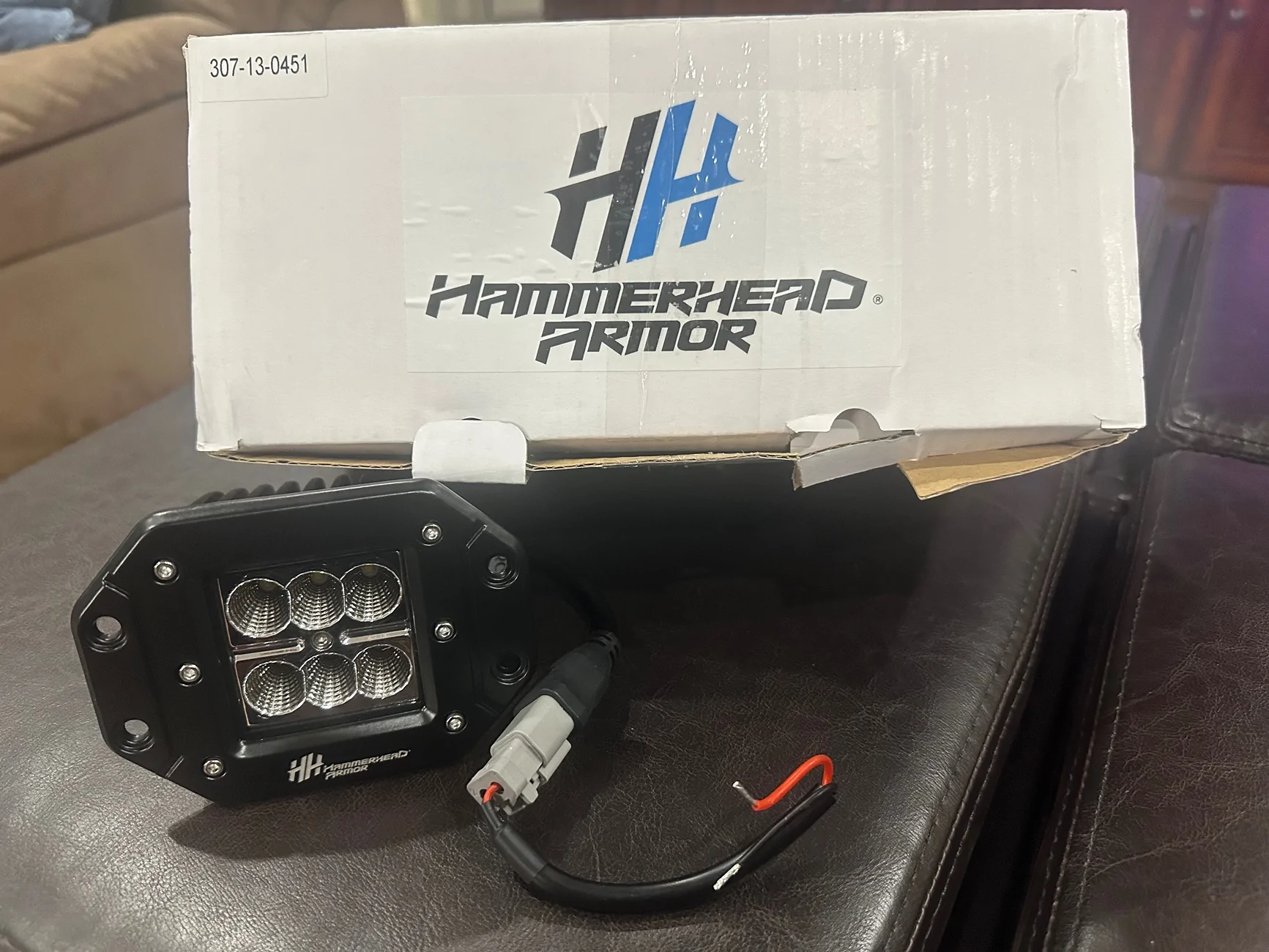 Jeep Wrangler JL Hammerhead Armor Zilla flush mount 3” cube led lights IMG_3682