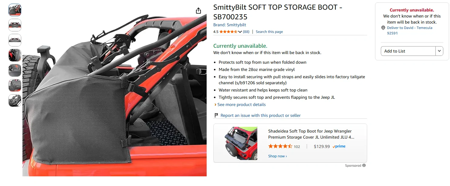 Jeep Wrangler JL Need soft top outer storage bag! Dang mice!!! 1778406232697-f
