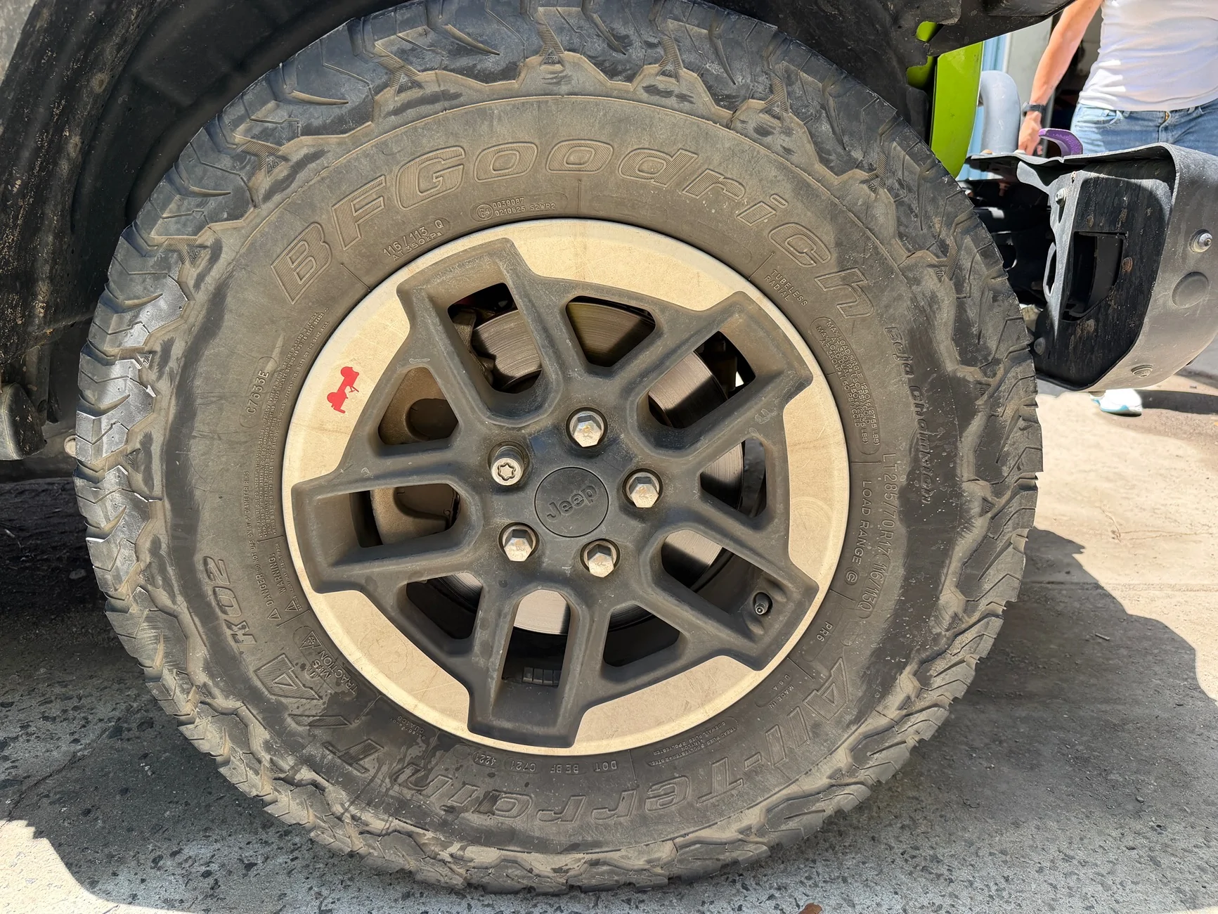Jeep Wrangler JL Tires size upgrade question IMG_0315