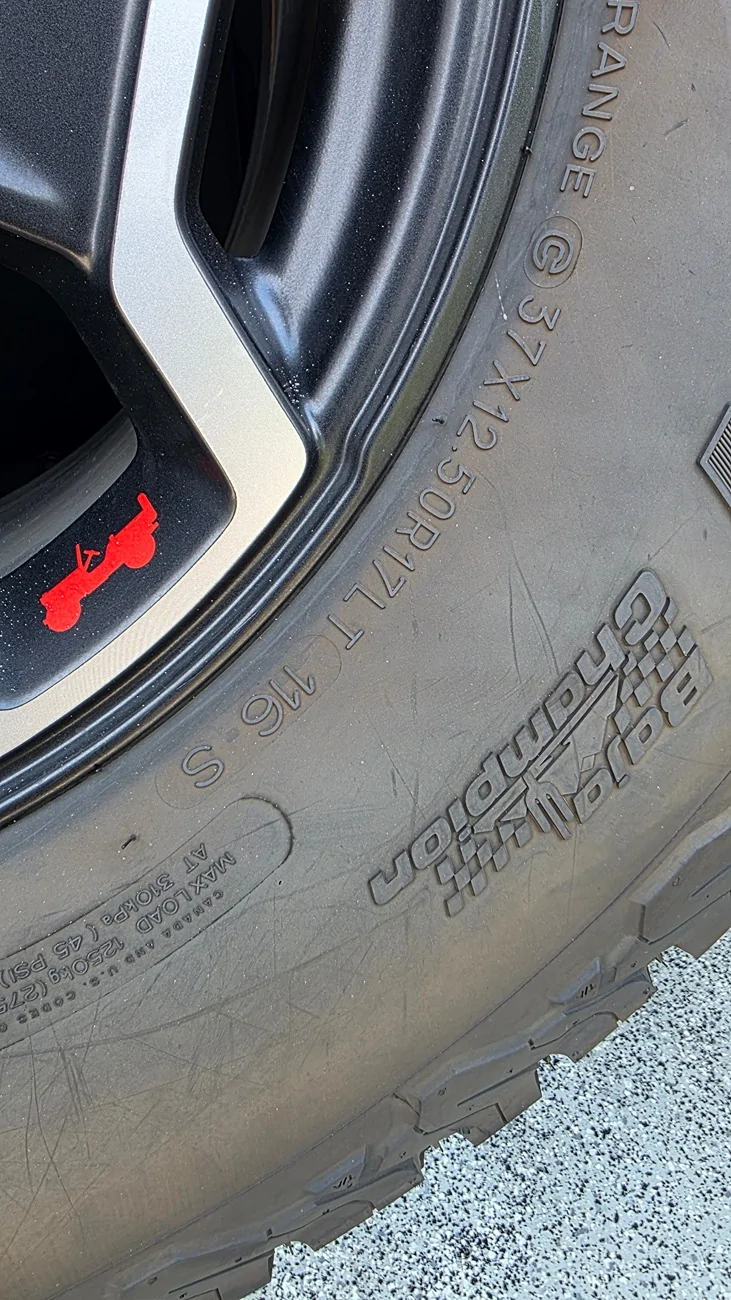 Jeep Wrangler JL Tires size upgrade question 20260510_134034