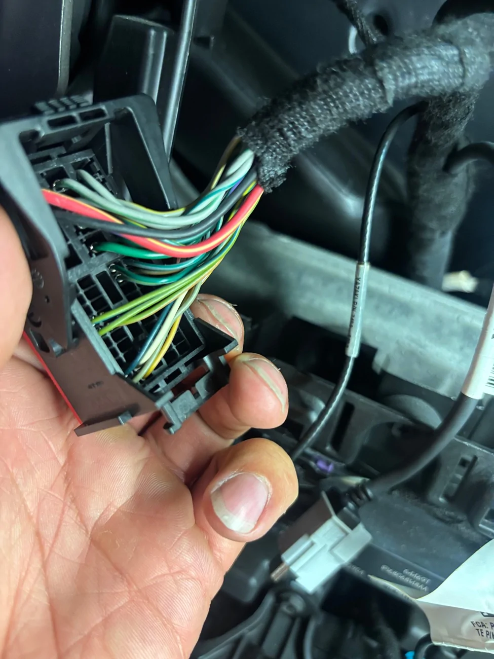 Jeep Wrangler JL Jeep wire colors IMG_5061