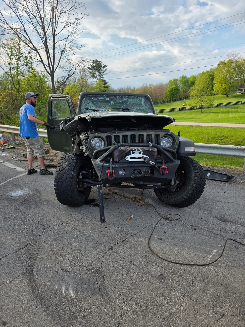 Jeep Wrangler JL Fab Four Ghost Stubby with no pre-runner 12091