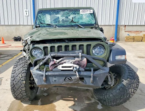 Jeep Wrangler JL Fab Four Ghost Stubby with no pre-runner Snap1