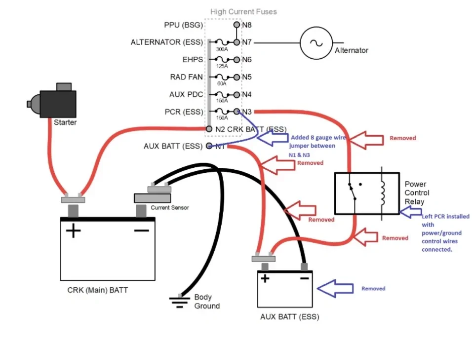 Jeep Wrangler JL Auxillary Battery Delete - Quick Visual Reference 1778531984663-6q