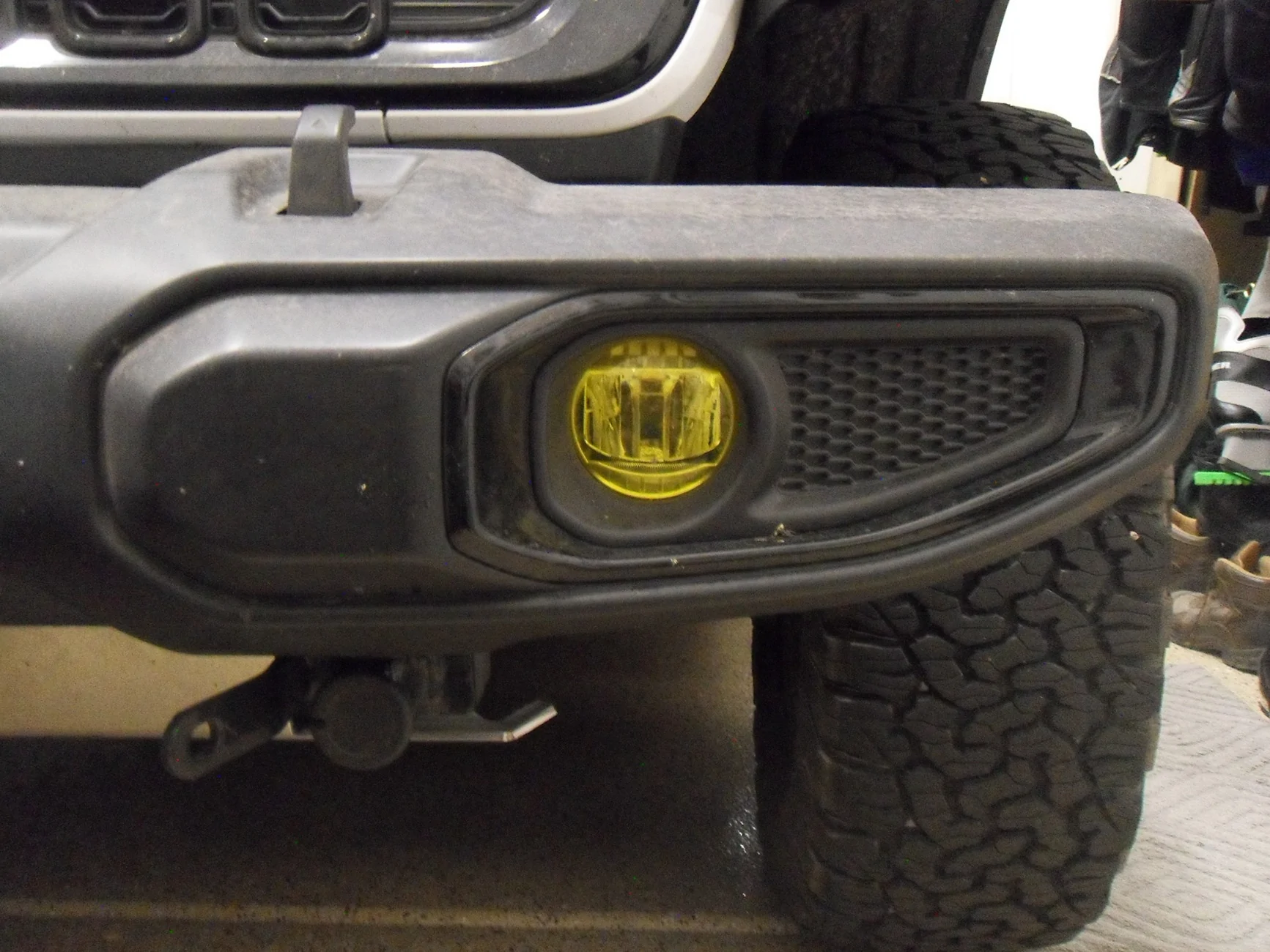 Jeep Wrangler JL Factory Foglight Upgrade SDC10486