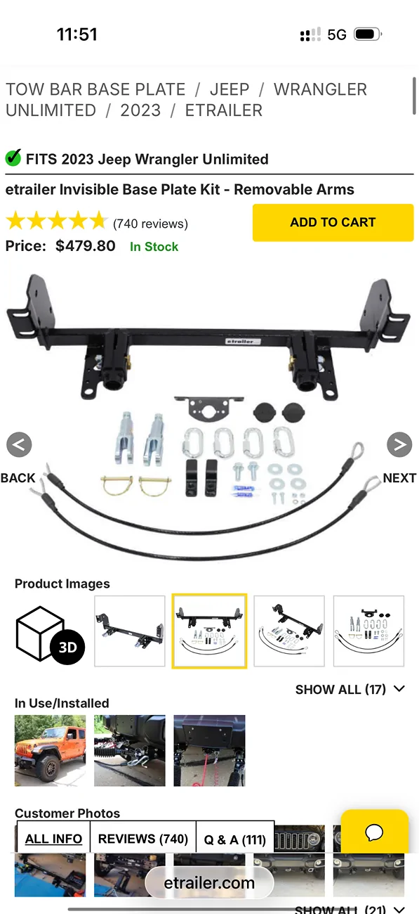 Jeep Wrangler JL Amp power steps and tow bar IMG_3295