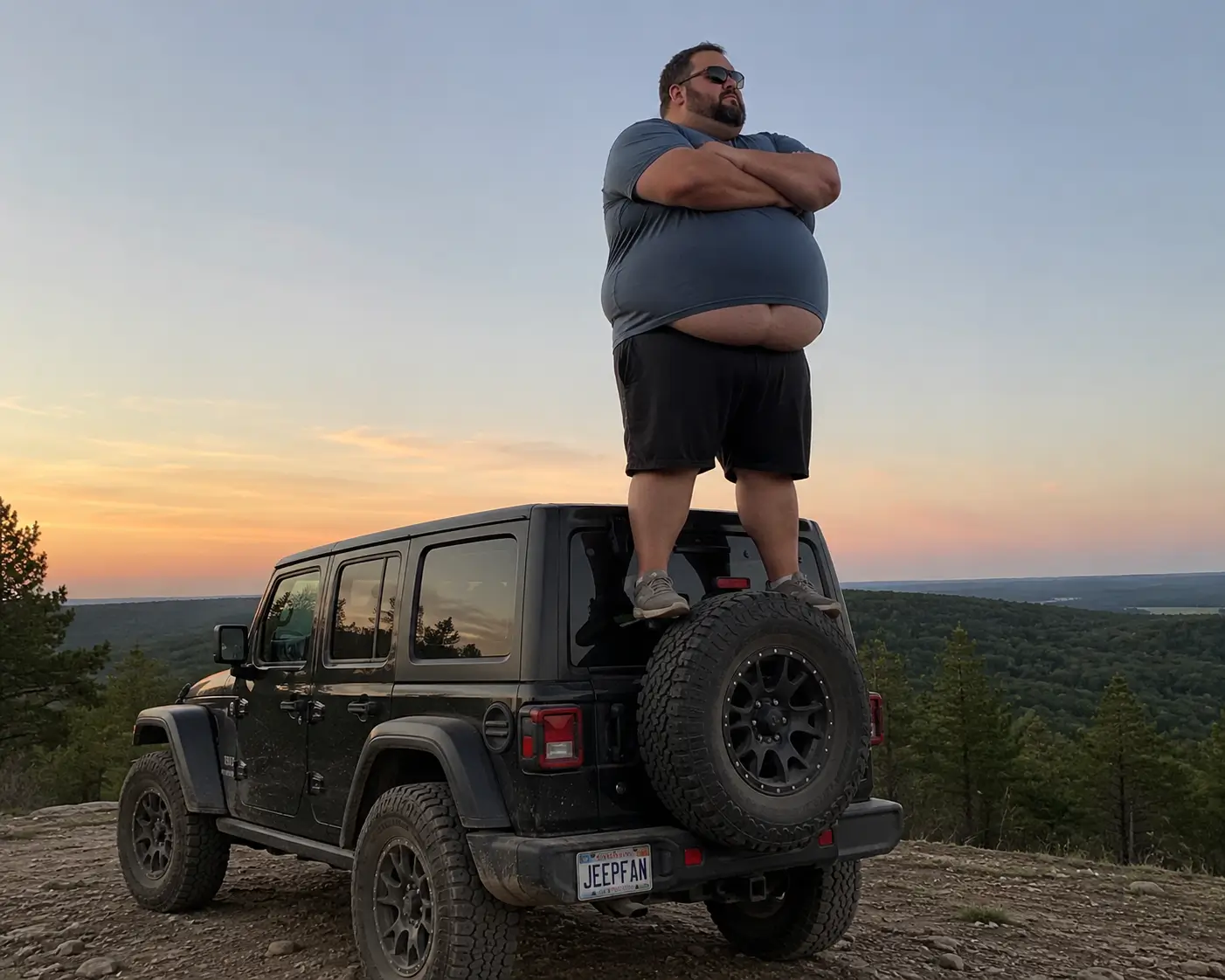 Jeep Wrangler JL Can you stand on your tailgate? 1778865580855-1r