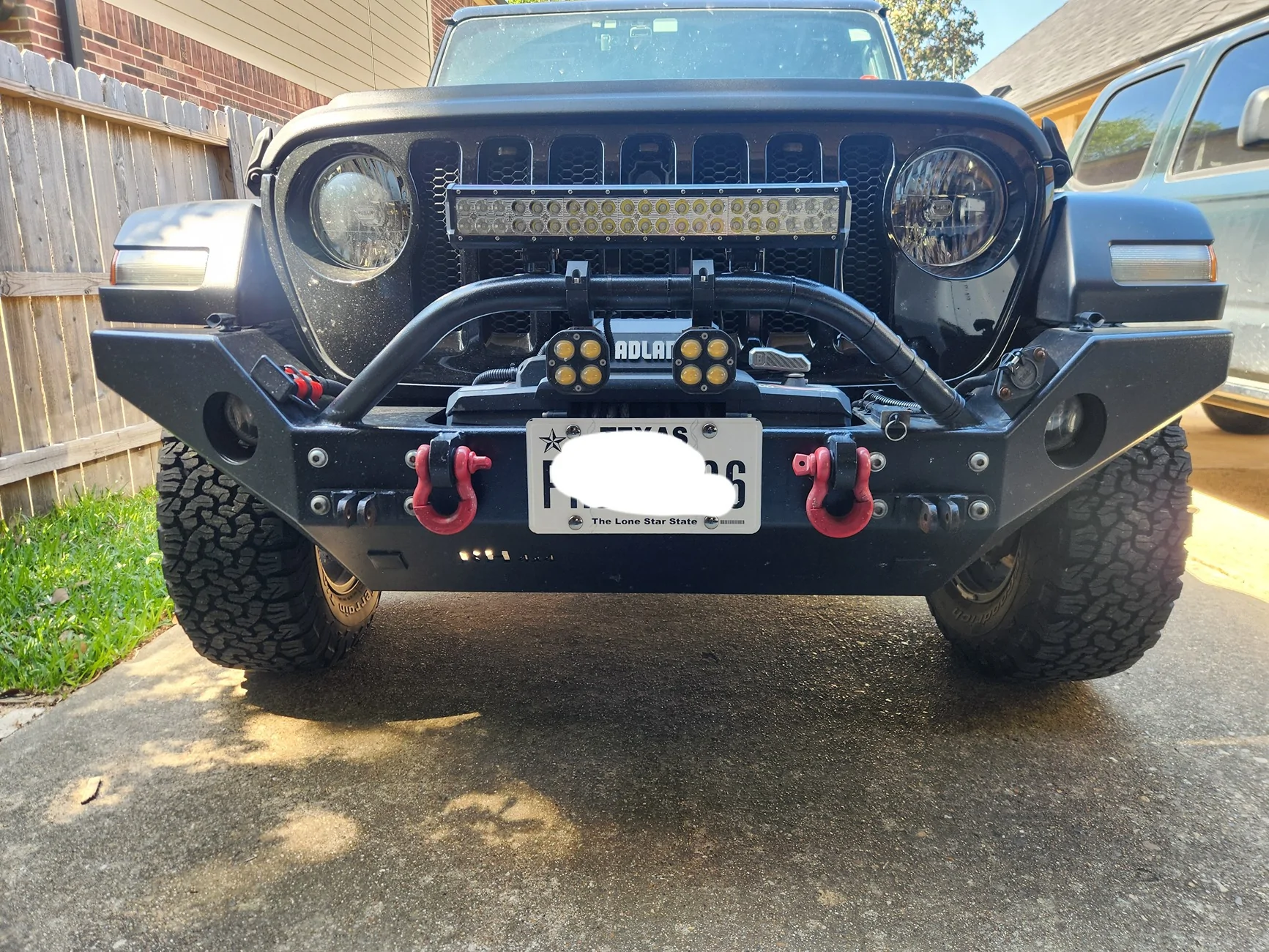 Jeep Wrangler JL Front bumper replacement 20250408_152645