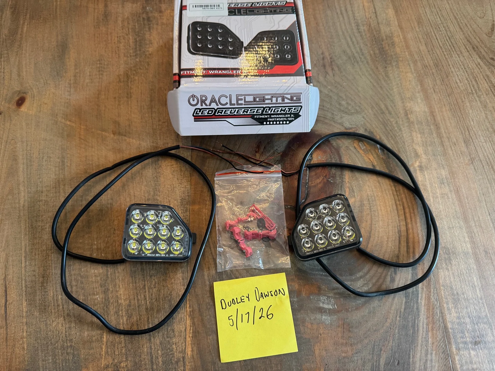Jeep Wrangler JL Oracle LED Reverse Lights for JL Bumper IMG_2723