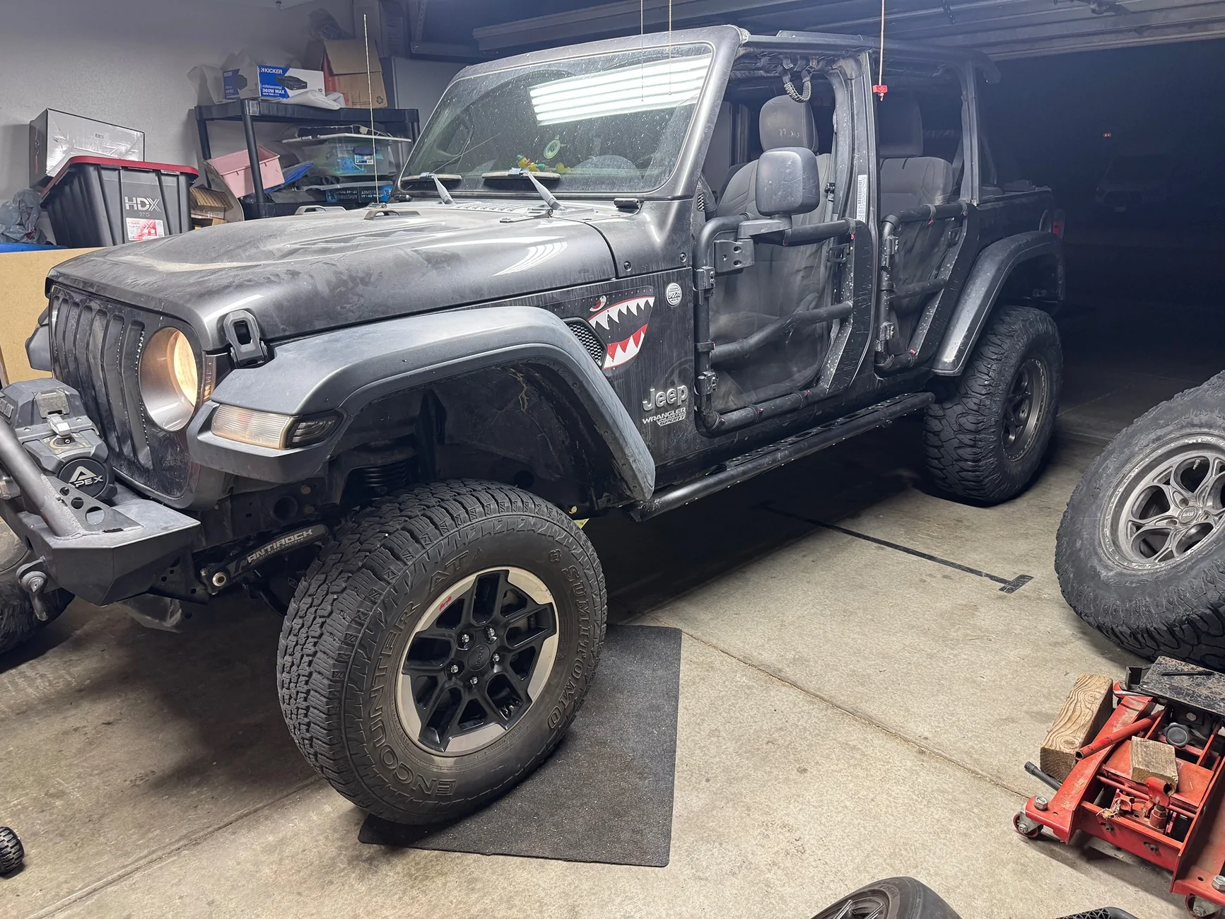 Jeep Wrangler JL Need help with death wobble IMG_9263