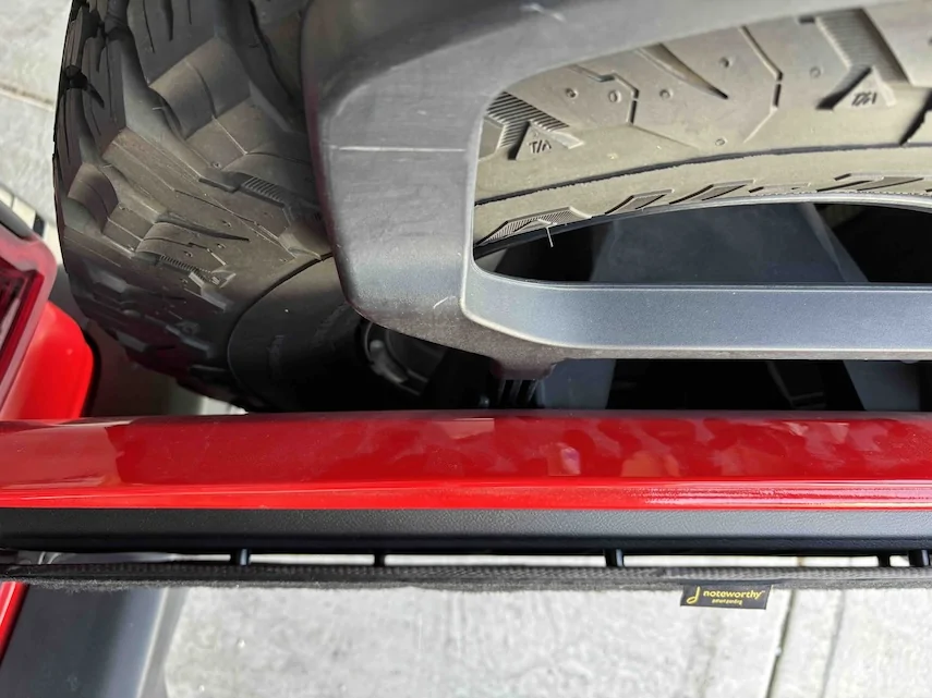 Jeep Wrangler JL Introducing noteworthy brand—swing gate storage that stands out Hover Detail 2