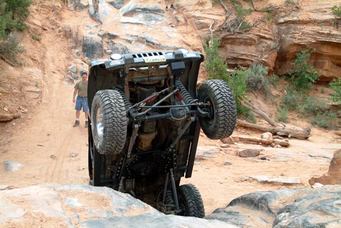 Jeep Wrangler JL Moab trip report Trifecta + Where Eagles Dare, Top of the World, Steel Bender Jeep_upchuck