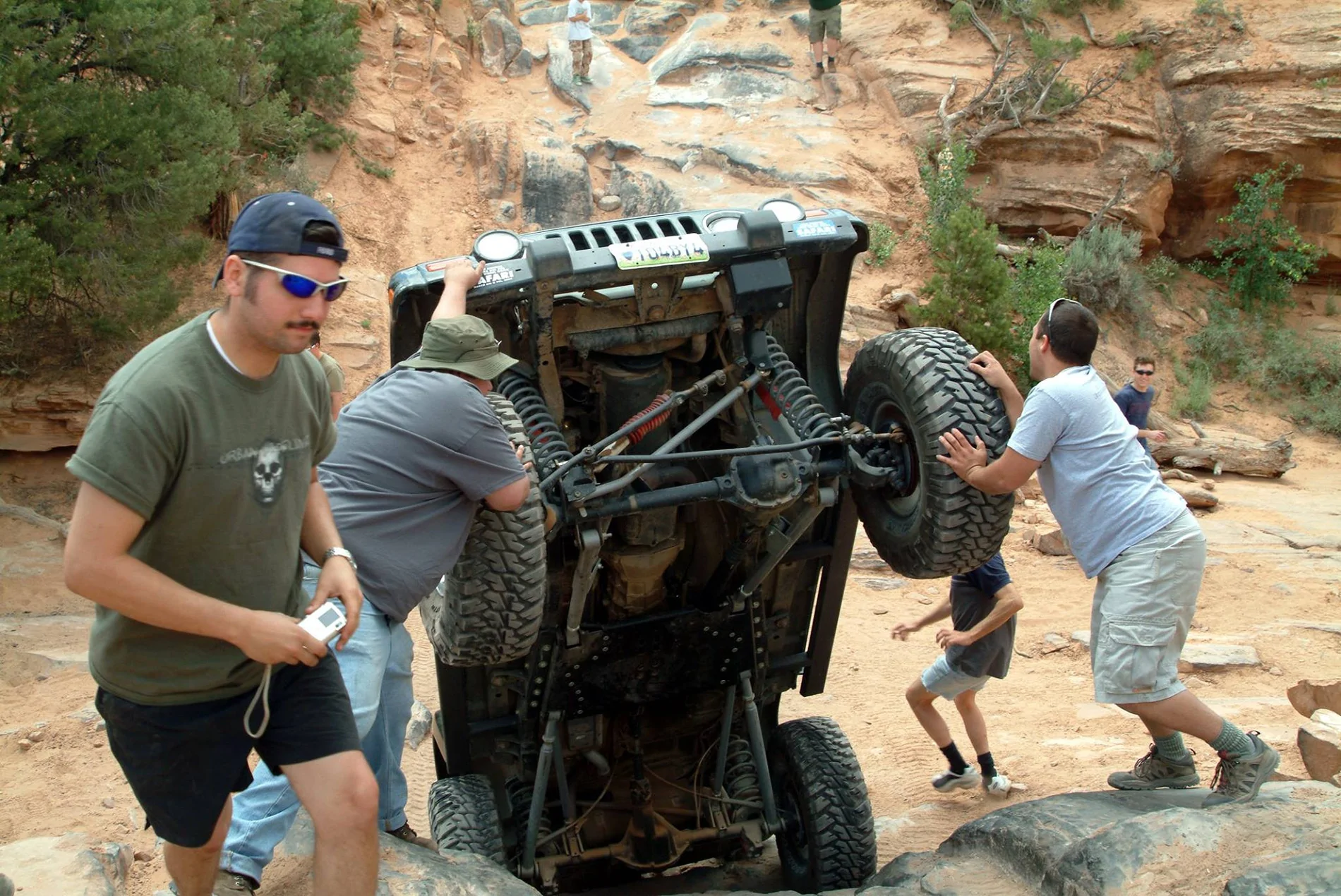 Jeep Wrangler JL Moab trip report Trifecta + Where Eagles Dare, Top of the World, Steel Bender jeep_recovery