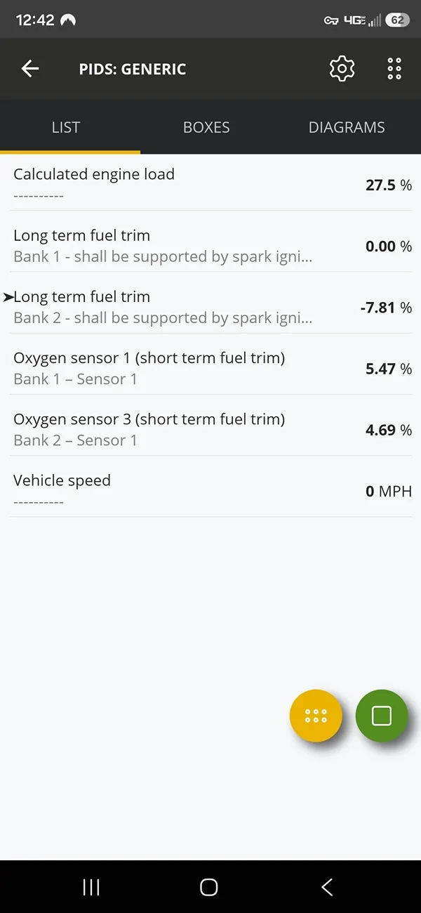 Jeep Wrangler JL Bank 2 Negative Fuel Trims Screenshot_20260525_124210