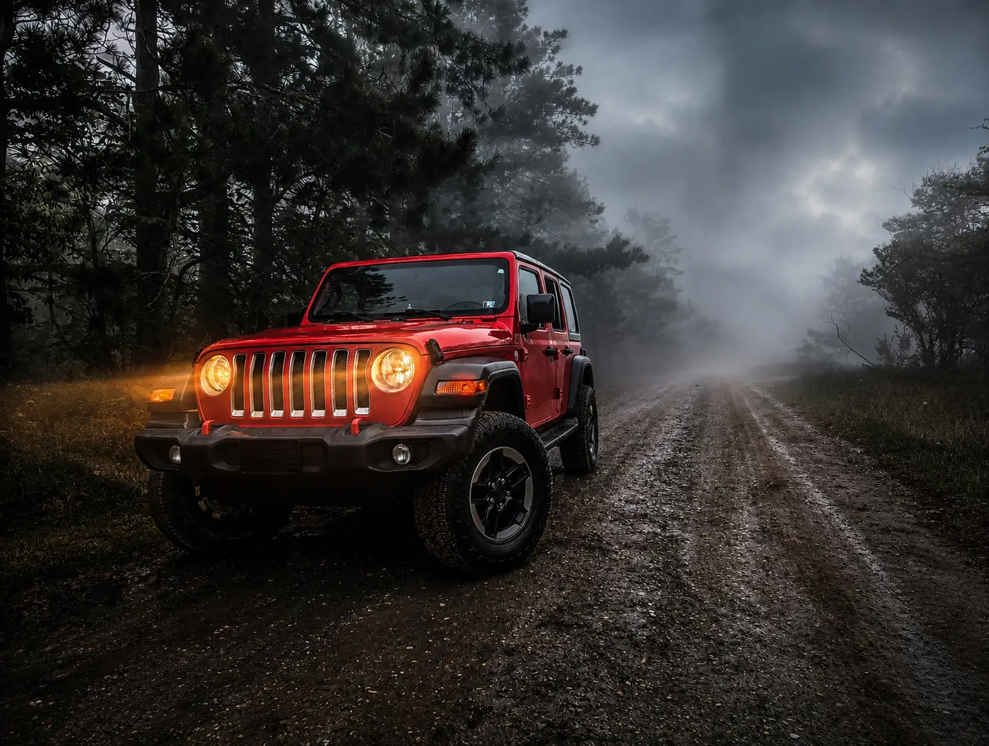 Jeep Wrangler JL 2018 JLU Sport S - Fireball - A Mild Weekend Warrior build ChatGPT Image May 27, 2026, 12_45_44 PM