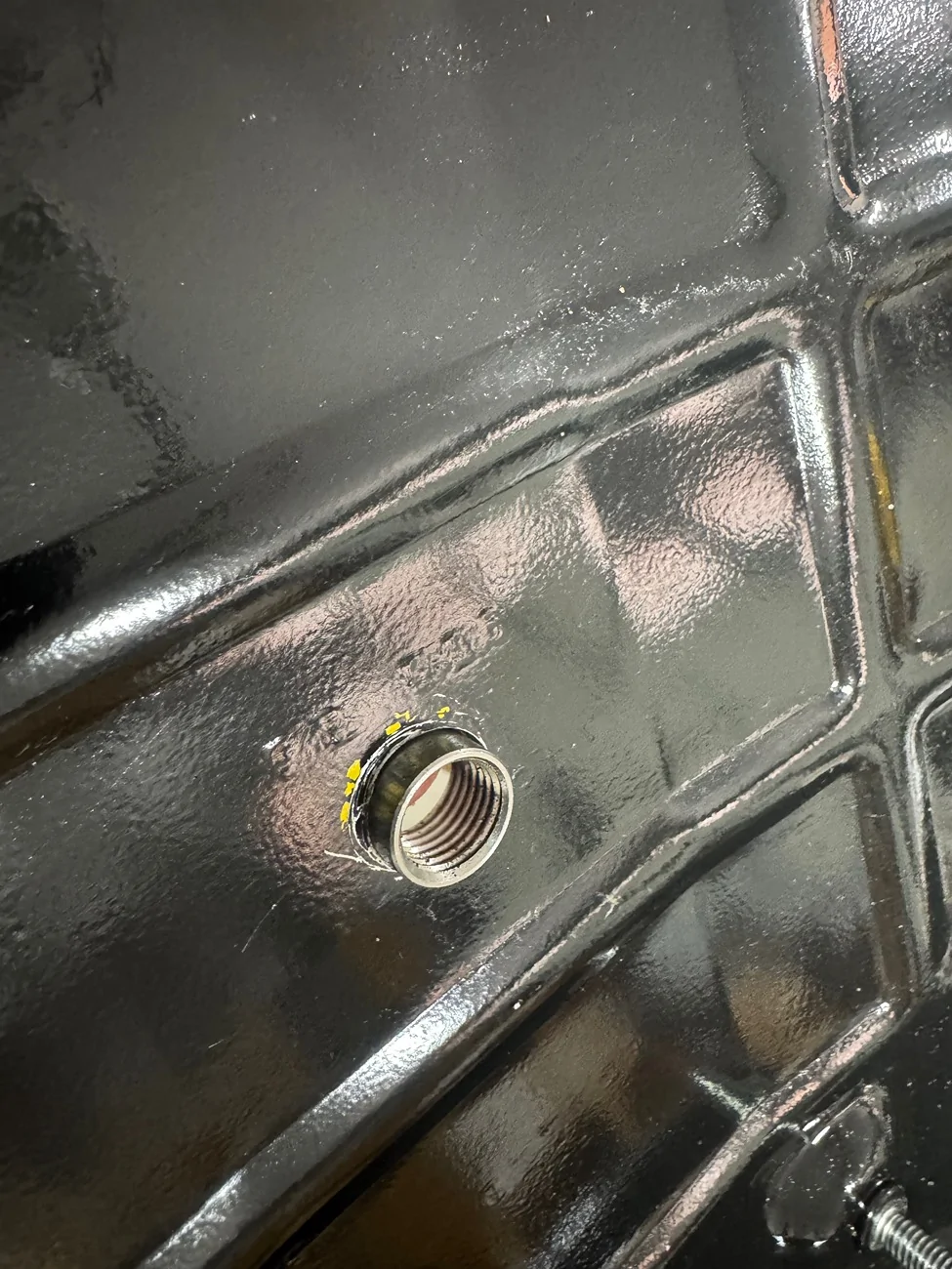 Jeep Wrangler JL Adding a drain plug to the ZF 8 speed automatic IMG_0222