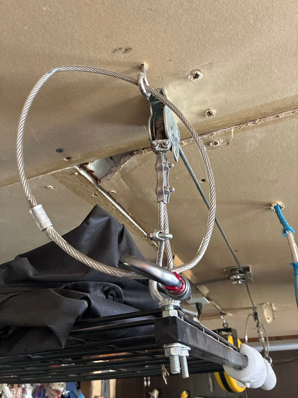Jeep Wrangler JL Ceiling Mount Top Lift - DIY-ish for ~$230 imag