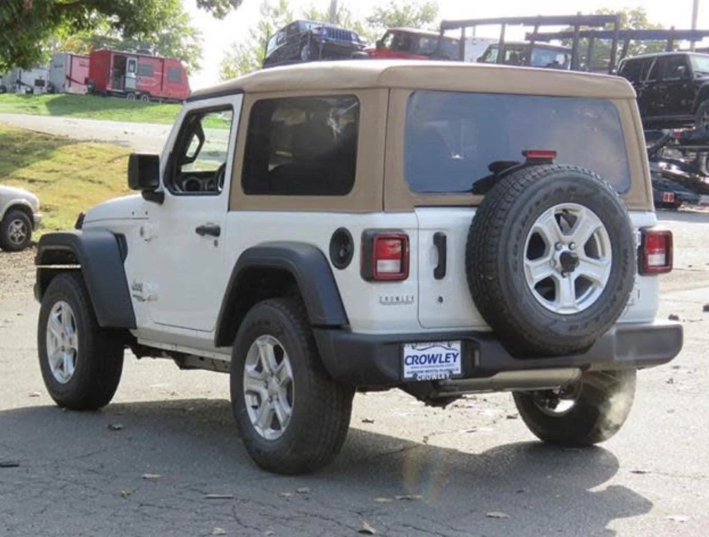 Jeep Wrangler JL Tan Soft Tops BBDA455E-357D-4D11-9D58-CE1C26B73CBF
